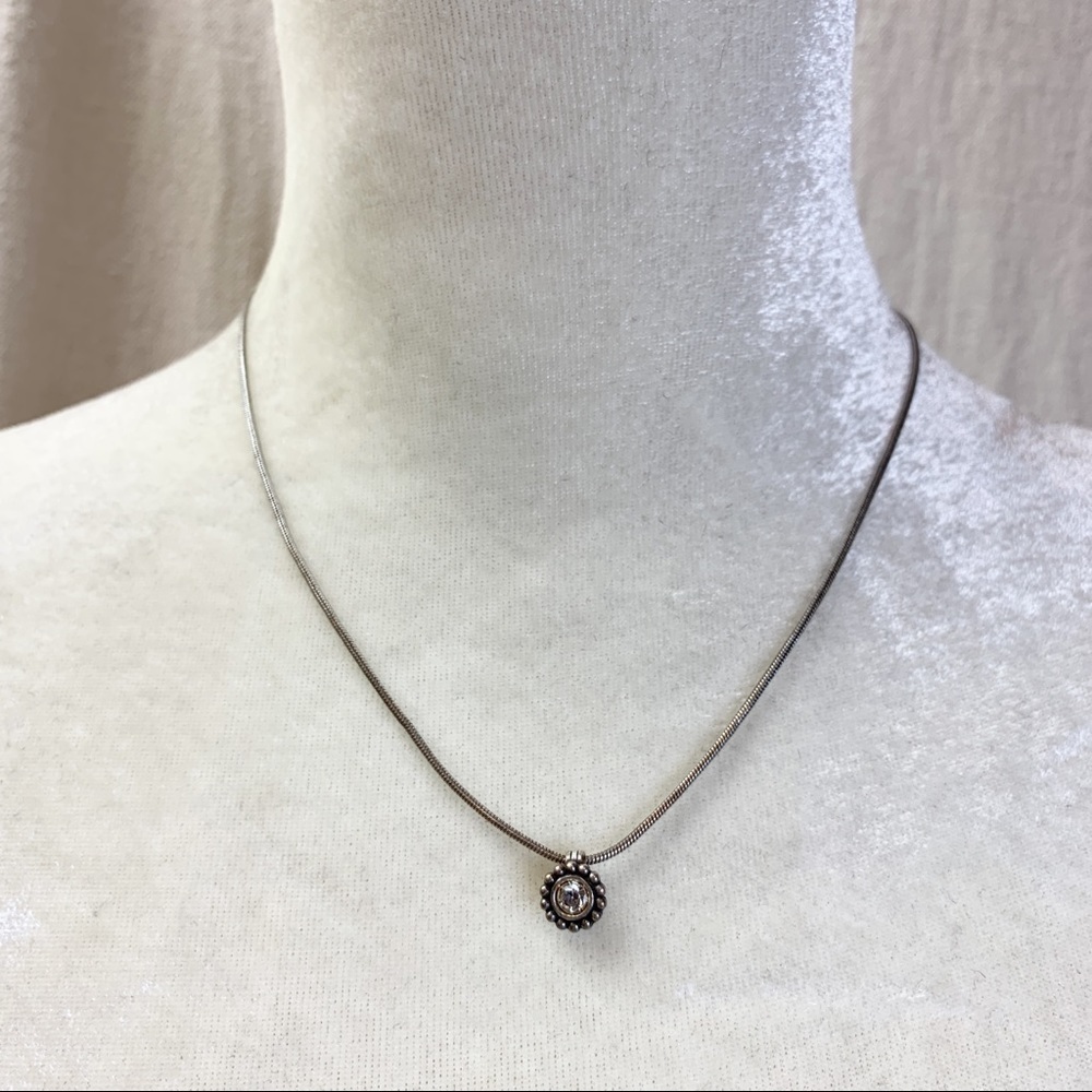 Brighton Small Silver Twinkle Necklace